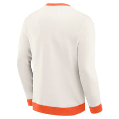 Philadelphia Flyers - Darius Rucker Collection by Fanatics Colorblock Pullover Sweatshirt Cream