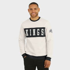 Los Angeles Kings - Darius Rucker Collection by Fanatics Colorblock Pullover Sweatshirt Cream