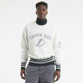 Tampa Bay Lightning - Todd Snyder by Fanatics Relaxed Canadian Fleece Crew Heather Gray