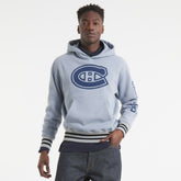 Montreal Canadiens - Todd Snyder by Fanatics Relaxed Canadian Fleece Hoodie Gray