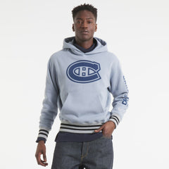 Montreal Canadiens - Todd Snyder by Fanatics Relaxed Canadian Fleece Hoodie Gray
