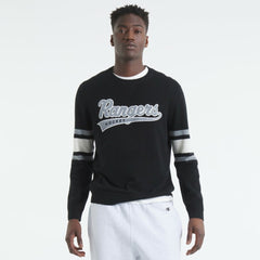 New York Rangers Todd Snyder by Fanatics Cashmere Crew Sweater Black