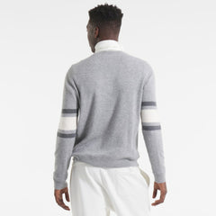 Toronto Maple Leafs - Todd Snyder by Fanatics Cashmere Crew Sweater Athletic Heather Gray