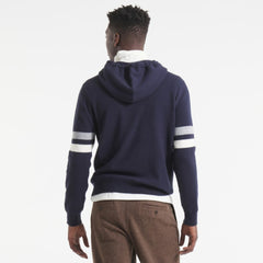Edmonton Oilers - Todd Snyder by Fanatics Cashmere Hooded Sweater Navy