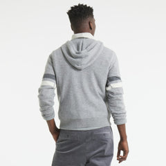 Tampa Bay Lightning - Todd Snyder by Fanatics Cashmere Hooded Sweater Athletic Heather Gray