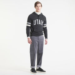 Utah Mammoth - Todd Snyder by Fanatics Cashmere Hooded Sweater Heather Black
