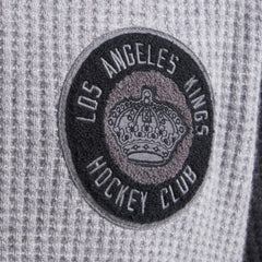 Los Angeles Kings - Todd Snyder by Fanatics Cashmere Rugby Sweater Athletic Heather Gray