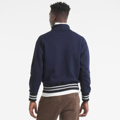 Edmonton Oilers - Todd Snyder by Fanatics Relaxed Canadian Fleece Turtleneck Navy
