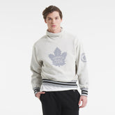 Toronto Maple Leafs - Todd Snyder by Fanatics Relaxed Canadian Fleece Turtleneck Heather Gray