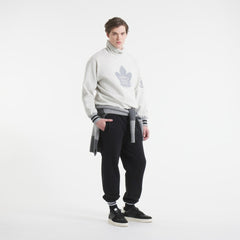Toronto Maple Leafs - Todd Snyder by Fanatics Relaxed Canadian Fleece Turtleneck Heather Gray