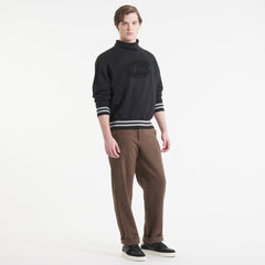 Montreal Canadiens - Todd Snyder by Fanatics Relaxed Canadian Fleece Turtleneck Black