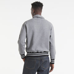Utah Mammoth - Todd Snyder by Fanatics Relaxed Canadian Fleece Turtleneck Dark Heather Gray