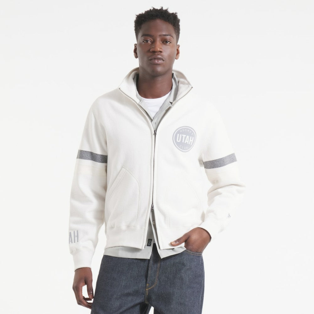 Utah Mammoth - Todd Snyder by Fanatics Full-Zip Fleece White