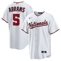 CJ Abrams Washington Nationals Nike Home Replica Jersey Lifestyle