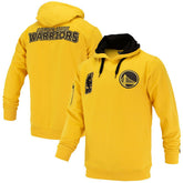 NBA - Golden State Warriors FISLL Unisex Logoman Shadow Collection Pullover Hoodie - Gold