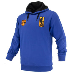 NBA - New York Knicks FISLL Unisex Logoman Shadow Collection Pullover Hoodie - Blue