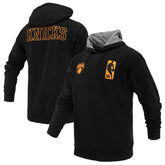 NBA - New York Knicks FISLL Unisex Logoman Shadow Collection Pullover Hoodie - Black