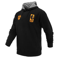 NBA - New York Knicks FISLL Unisex Logoman Shadow Collection Pullover Hoodie - Black