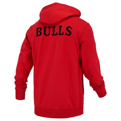 NBA - Chicago Bulls FISLL Unisex Logoman Shadow Collection Pullover Hoodie - Red