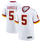 Jayden Daniels Washington Commanders Game Super Bowl Era Jersey White - Nike
