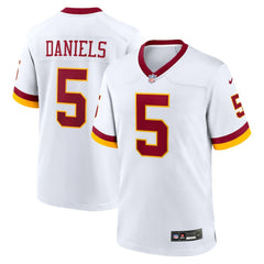 Jayden Daniels Washington Commanders Game Super Bowl Era Jersey White - Nike