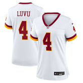 Frankie Luvu Washington Commanders Women's Game Super Bowl Era Jersey White - Nike