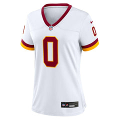 Mike Sainristil Washington Commanders Women's Game Super Bowl Era Jersey White - Nike