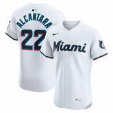 Sandy Alcantara Miami Marlins Nike Home Elite Jersey Lifestyle