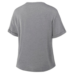 Philadelphia Eagles Women's Tribute Tri-Blend Boxy T-Shirt Heather Gray - Fanatics