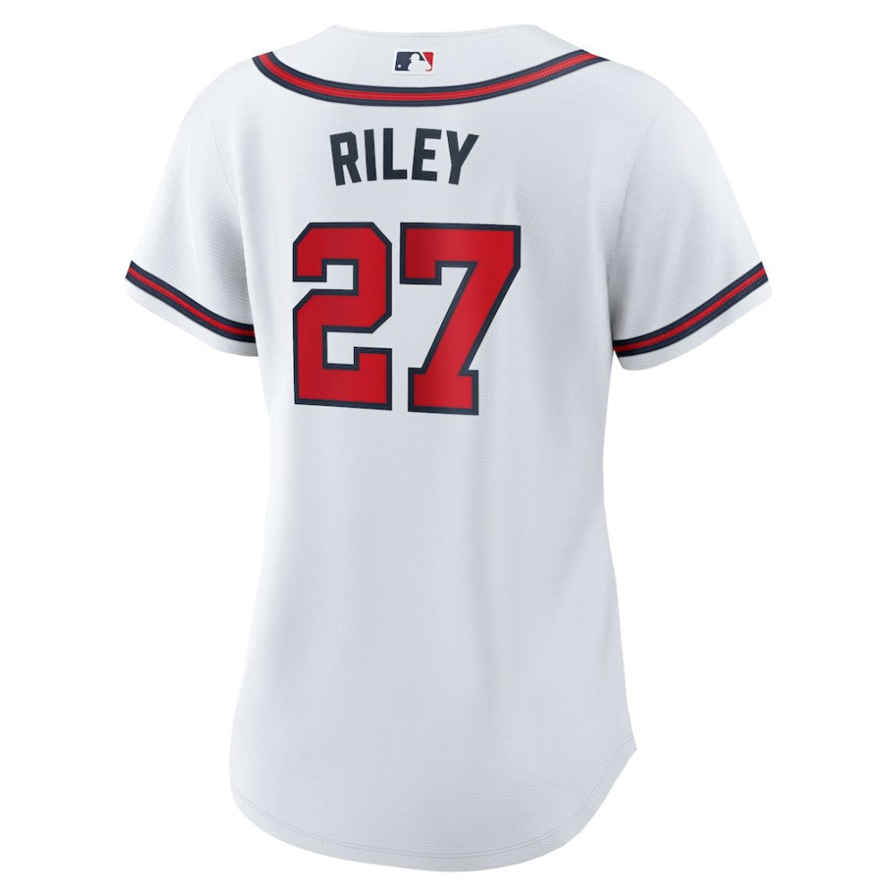 Austin Riley Atlanta Braves Nike Women's Home Replica Jersey - White | MLB Jerseys