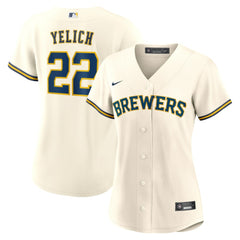 Christian Yelich Milwaukee Brewers Nike Women's Home Replica Jersey Near Me