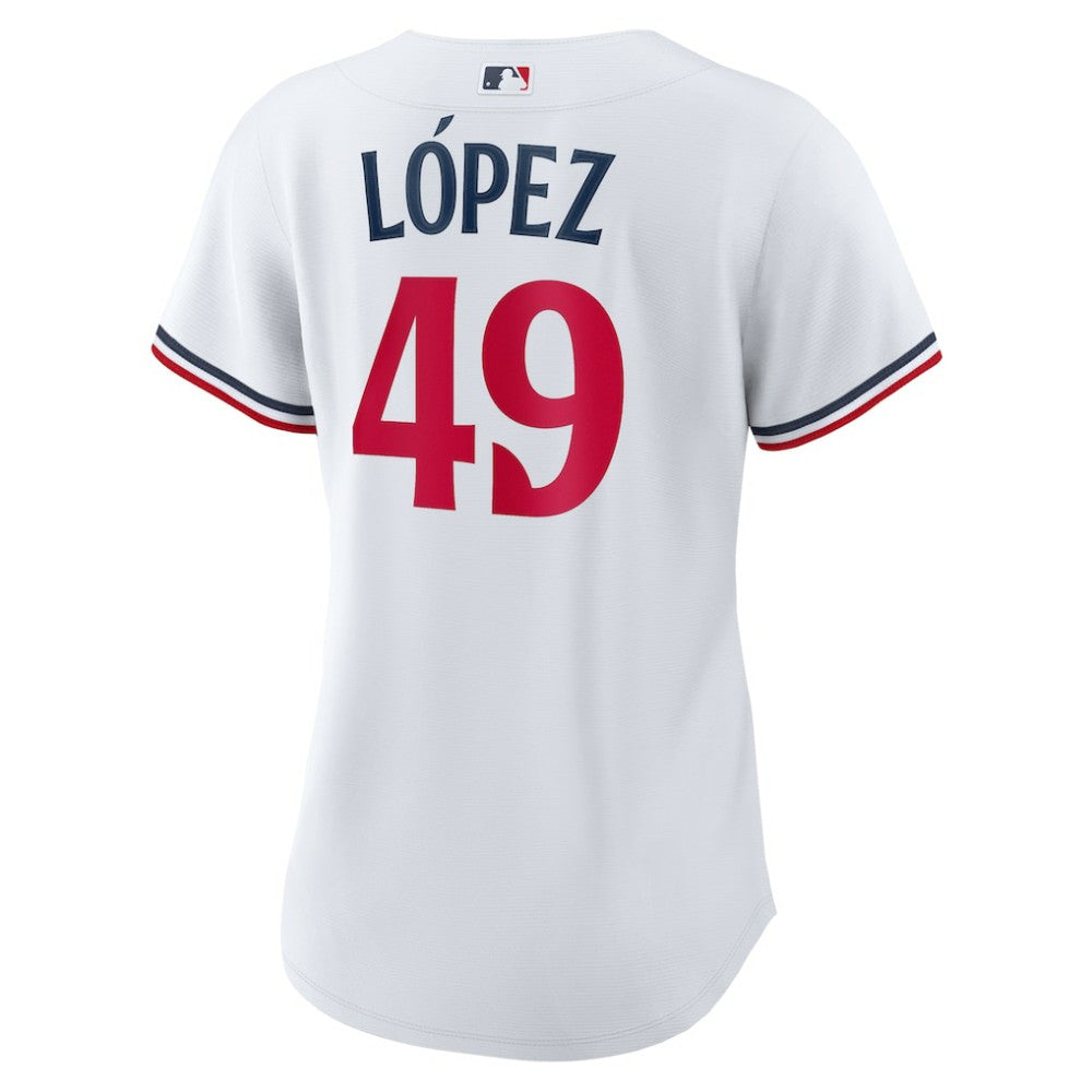 Pablo Lopez Minnesota Twins Nike Women's Home Replica Jersey - White | MLB Jerseys