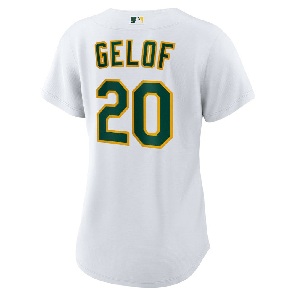 Zack Gelof Athletics Nike Women's Home Replica Jersey - White | MLB Jerseys
