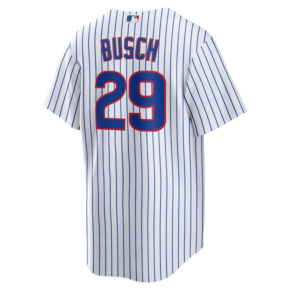 Michael Busch Chicago Cubs Nike Home Replica Jersey - White | MLB Jerseys