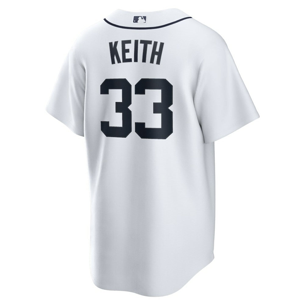 Colt Keith Detroit Tigers Nike Home Replica Jersey - White | MLB Jerseys