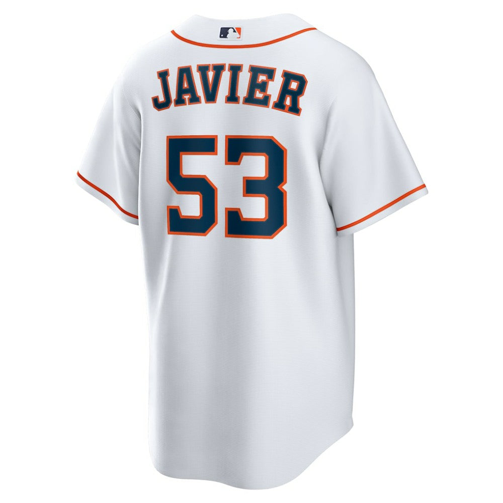 Cristian Javier Houston Astros Nike Home Replica Jersey - White | MLB Jerseys