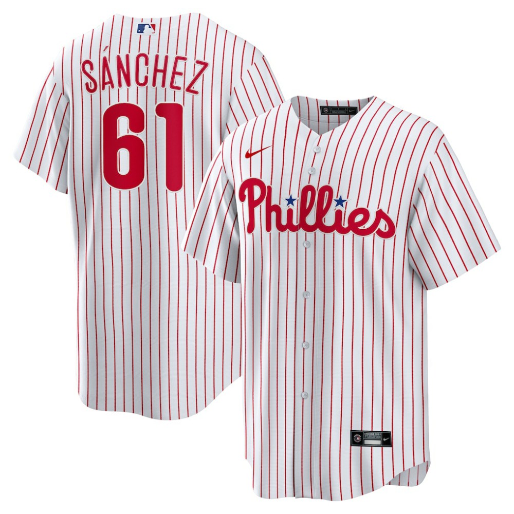 Cristopher Sanchez Philadelphia Phillies Nike Home Replica Jersey Online