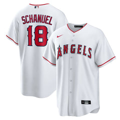 Nolan Schanuel Los Angeles Angels Nike Home Replica Jersey discount