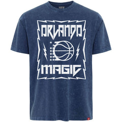 NBA - Orlando Magic Sportiqe Unisex Rock & Roll Collection Angus Premium Mineral Wash T-Shirt - Blue