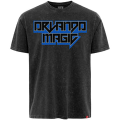 NBA - Orlando Magic Sportiqe Unisex Rock & Roll Collection Angus Premium Mineral Wash T-Shirt - Black