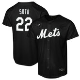 Juan Soto New York Mets Nike Youth Replica Fashion Jersey Lifestyle