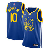 Nike - Jimmy Butler Golden State Warriors Unisex Swingman Jersey - Icon Editi- Royal