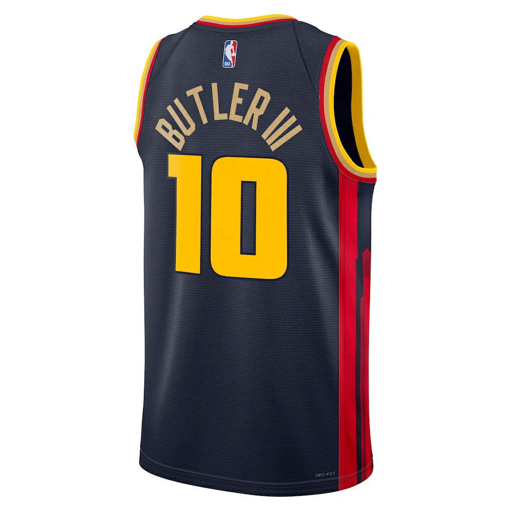 Jimmy Butler Golden State Warriors Unisex Swingman Jersey sale - City Editi- Navy | NBA Jerseys