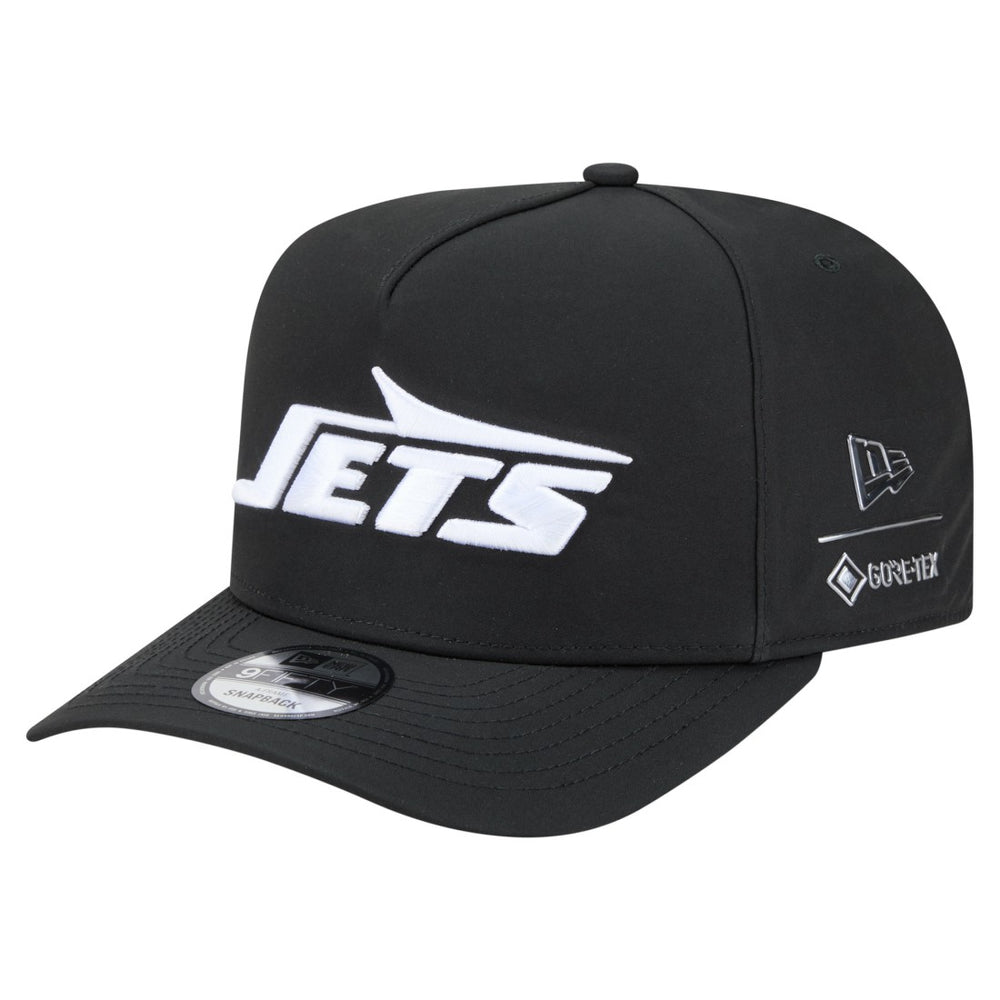 New York Jets New Era Gore-Tex A-Frame 9FIFTY Adjustable Hat Black - NFL