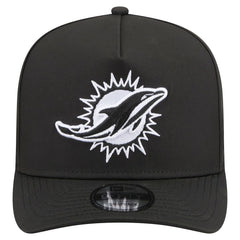 Miami Dolphins New Era Gore-Tex A-Frame 9FIFTY Adjustable Hat Black - NFL