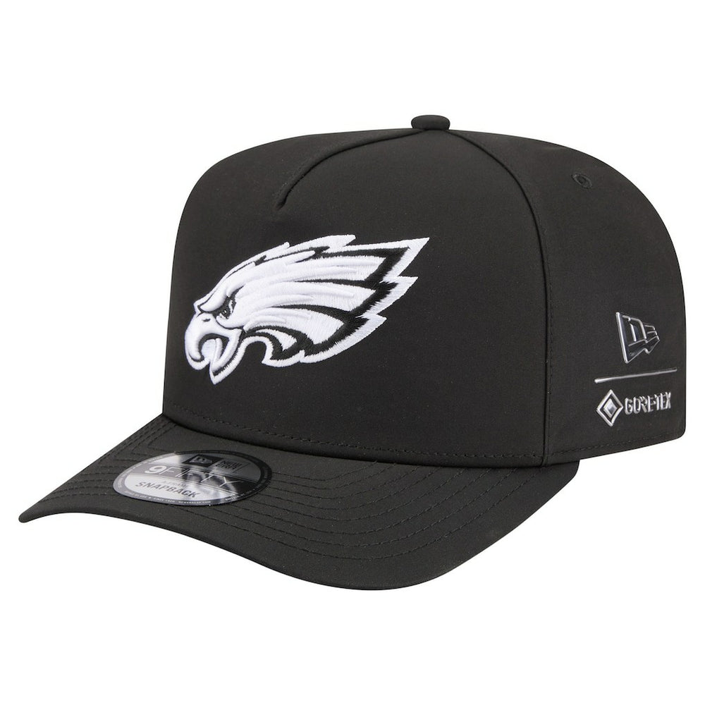 Philadelphia Eagles New Era Gore-Tex A-Frame 9FIFTY Adjustable Hat Black - NFL