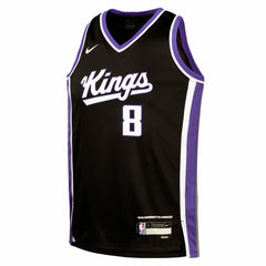 Nike - Zach LaVine Sacramento Kings Youth Swingman Jersey - Icon Edition - Black