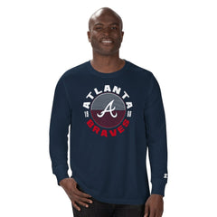 Atlanta Braves Starter Halftime Long Sleeve T-Shirt Sale