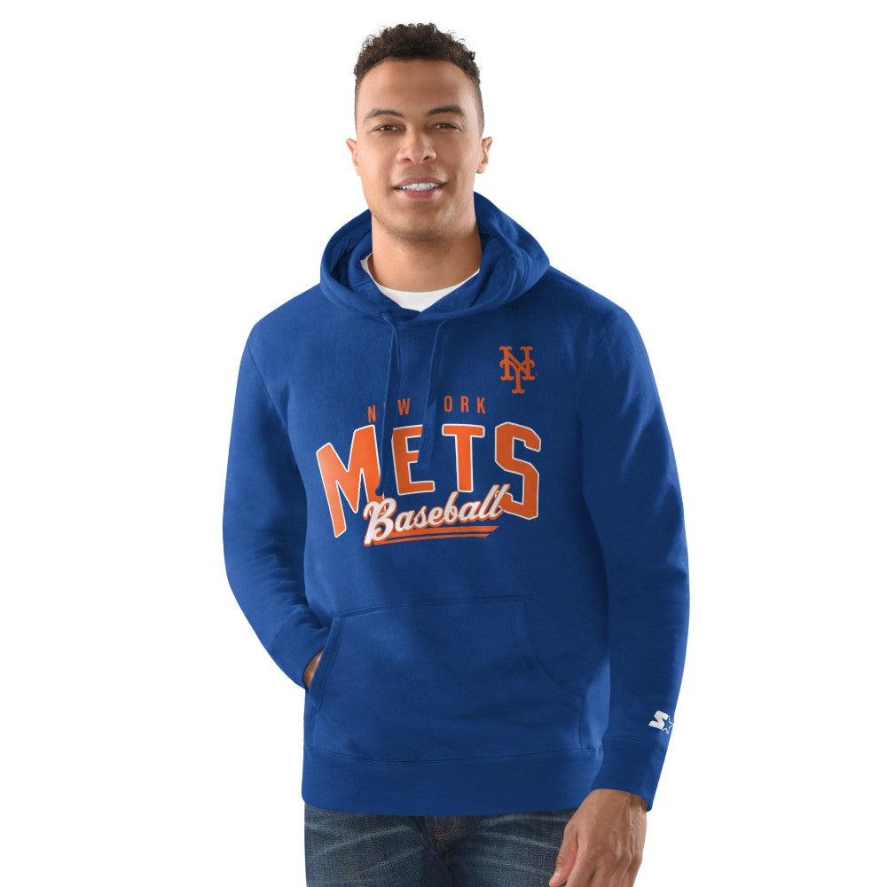New York Mets Starter Classic Pullover Hoodie Clearance