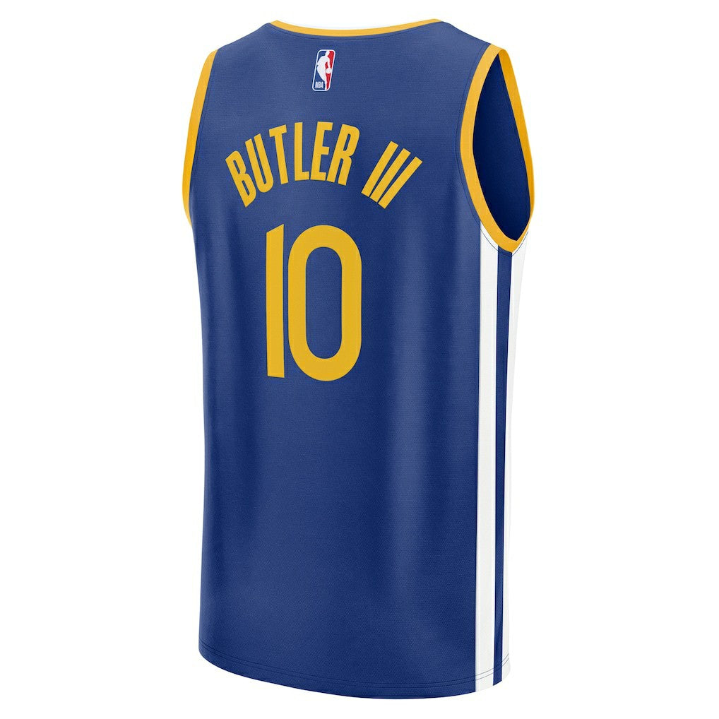 Jimmy Butler III Golden State Warriors Fast Break Replica Player Jersey sale - Icon Editi- Royal | NBA Jerseys